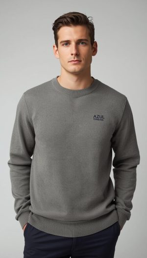 Men's Dark Grey Sweater