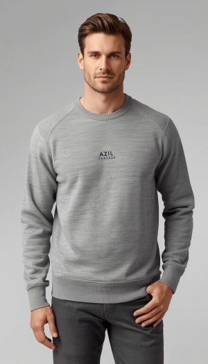 Men's Grey Sweater
