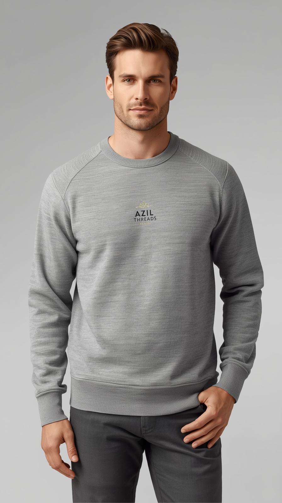 Men's Grey Sweater