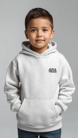 Home Kid's White Hoodie