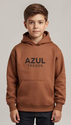 Kid's Brown Hoodie