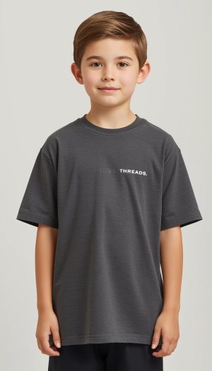 Kid's Charcoal T-Shirt