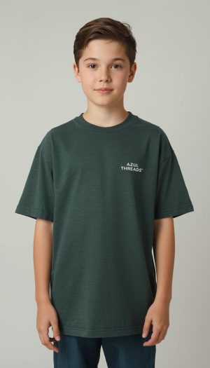 Kid's Dark-Green T-Shirt