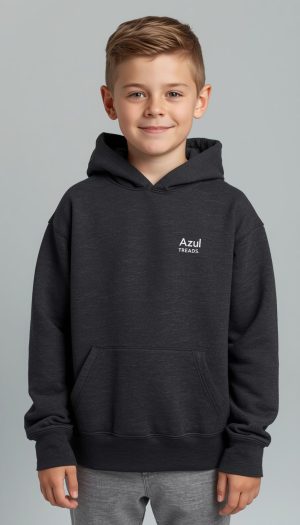 Kid's Black Hoodie