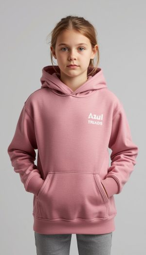 Home Kid's Pink Hoodie