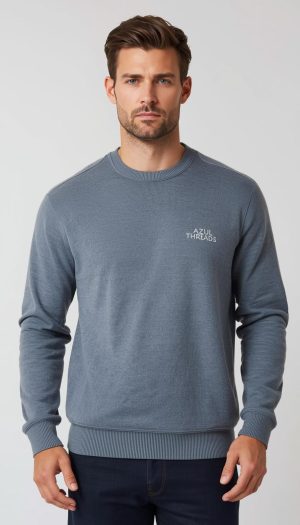Men's Blue Sweater