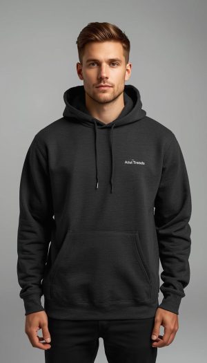Men's Black Hoodie