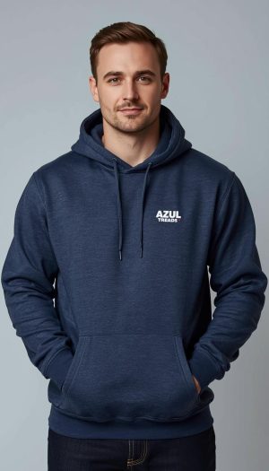 Home Men's Dark-Blue Hoodie