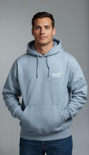 Home Men's Blue Hoodie