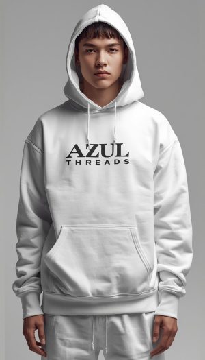 Home Men's White Hoodie