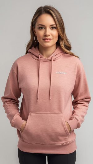 Home Women's Pink Hoodie