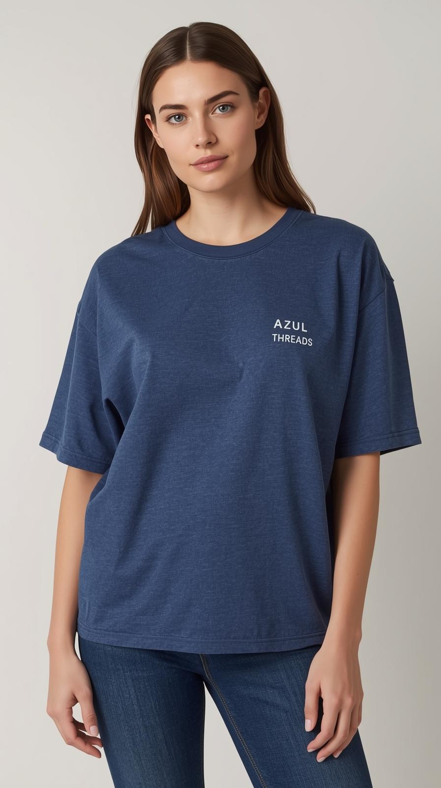 Women's Dark Blue T-Shirt