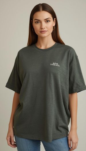 Women's Dark Green T-Shirt