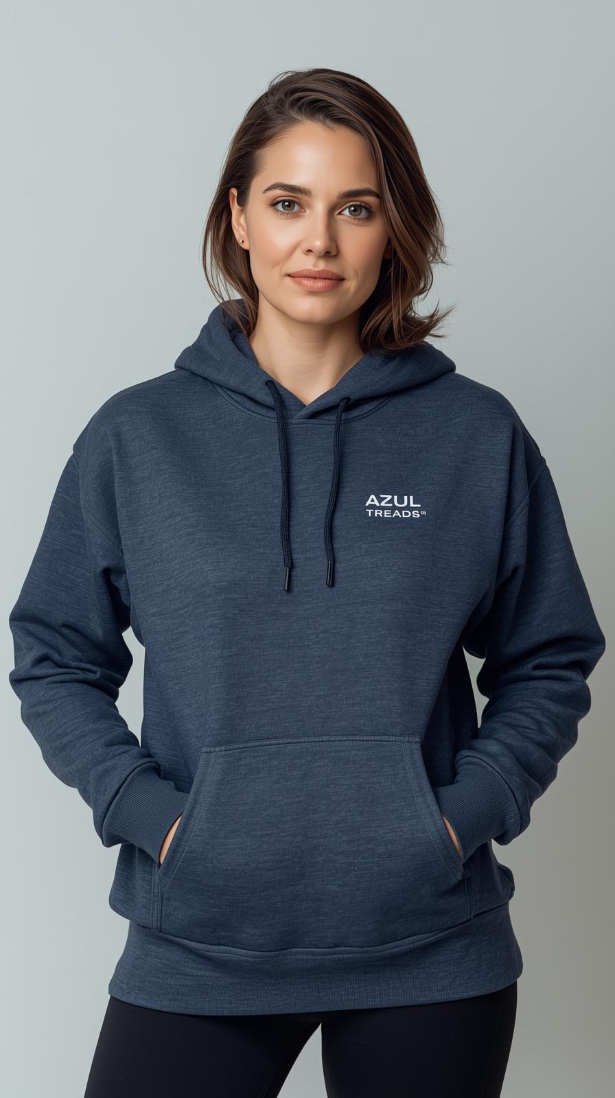 Women's Dark Blue Hoodie