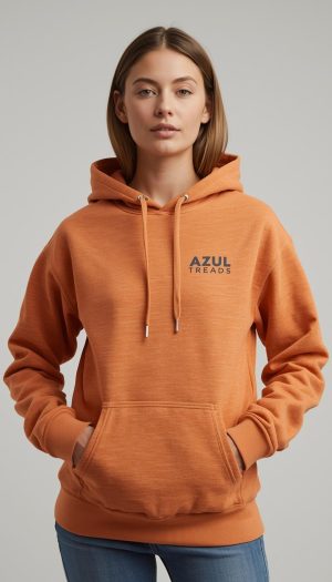 Home Women's Orange Hoodie