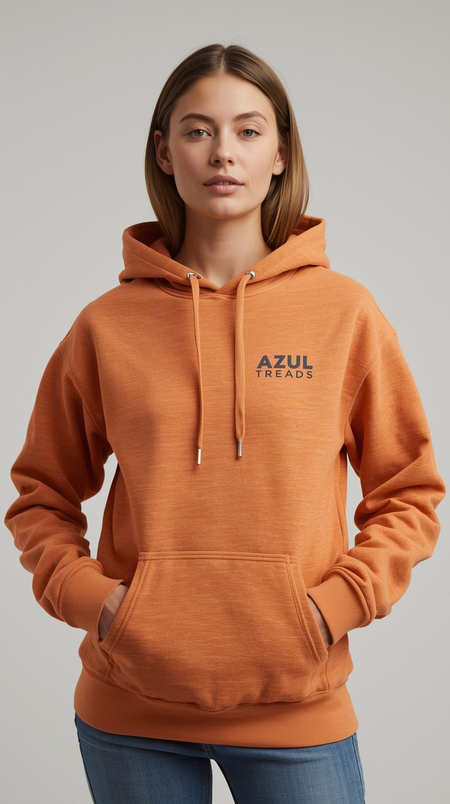 Women's Orange Hoodie