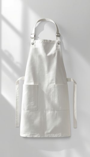 Sturdy Utility Aprons with Cross-Back Straps and Deep Pockets