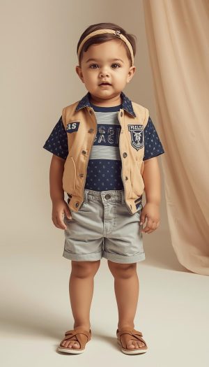 Baby's Stylish Layered Casual Summer Look