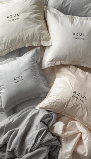 Monogram Luxe Bed Linen & Pillowcase Set