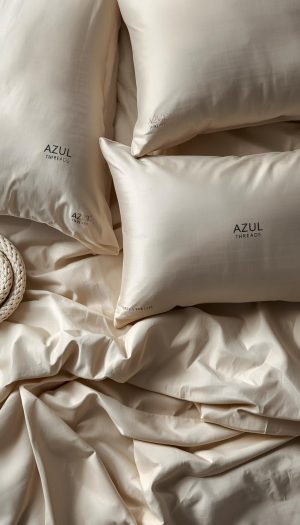 Premium Sateen Bed Linen, Sheet, and Pillow Set