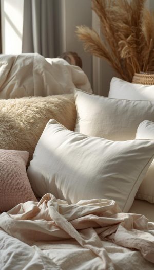 Luxe Comfort Bed Linen Set with Soft Throws and Cushions