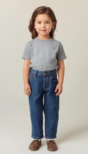 Toddler Relaxed Fit Dark Wash Jeans