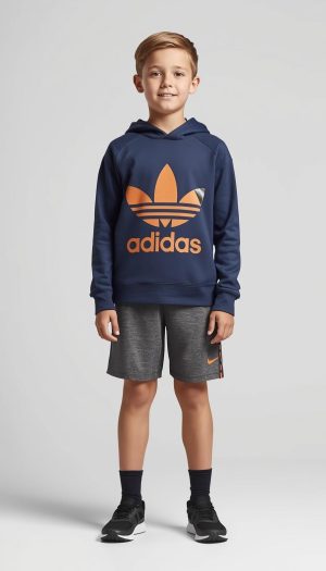 Kids' Classic White Short-Sleeve Polo Shirt