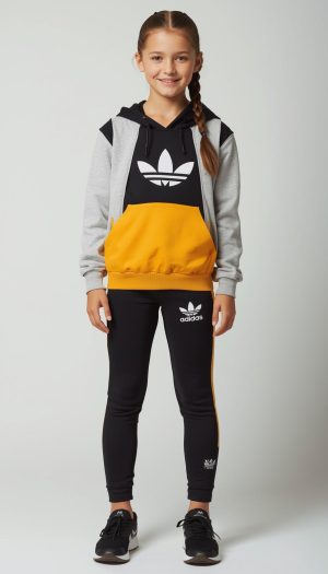 Kid's Adidas Tracksuit With Logo