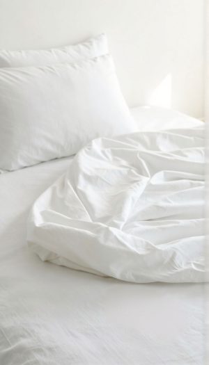 Ultra-Soft White Mattress Covers for Enhanced Bed Linen Comfort