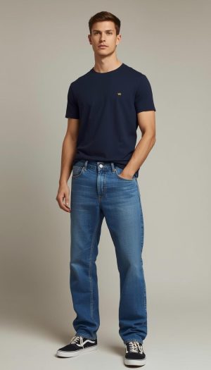 Men's Blue Denim Jeans