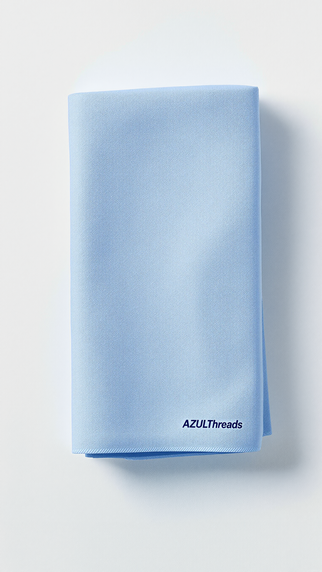 The Minimalist's Choice: Light Blue Table Napkins