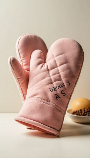 Soft Touch Diamond-Quilted Oven Mitts