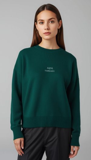 Women's Green Sweater