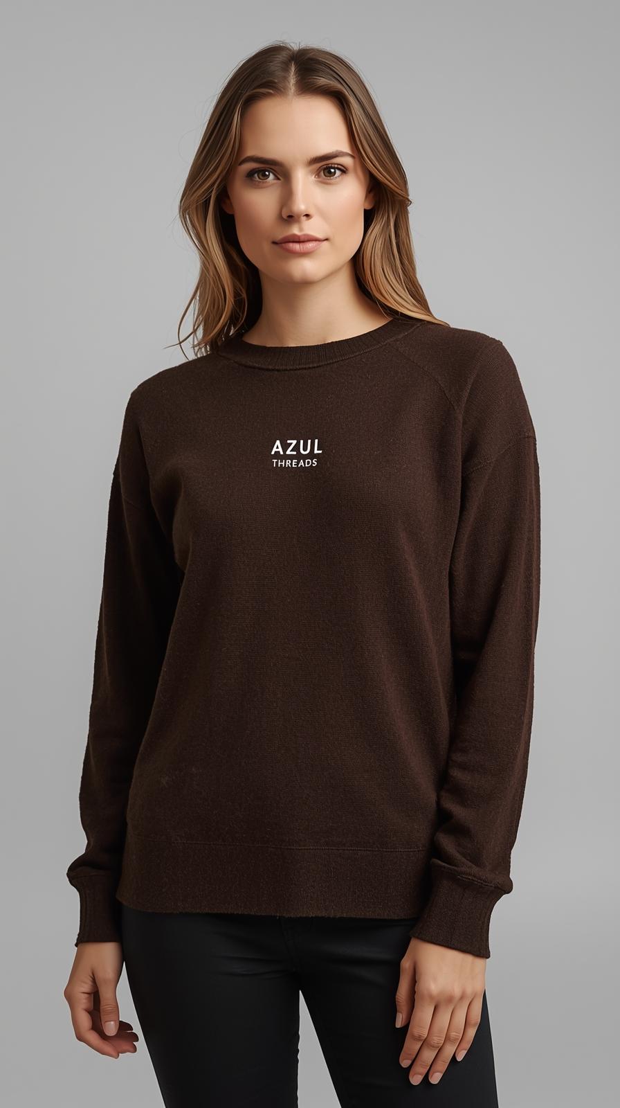 Women's Dark Brown Sweater