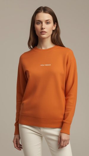 Women's Burnt Orange Sweater