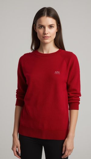Women's Red Sweater