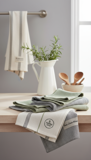 The Rustic Chef Kitchen Towels and Accessories Set