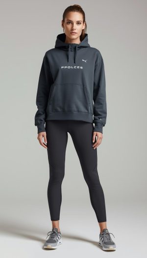 Women's Training Logo Hoodie & Performance Leggings