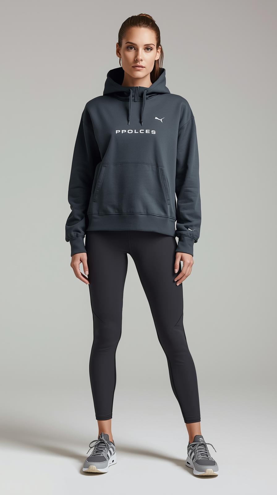 Women's Training Logo Hoodie & Performance Leggings